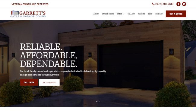 Garrett's Gates and Garage Doors