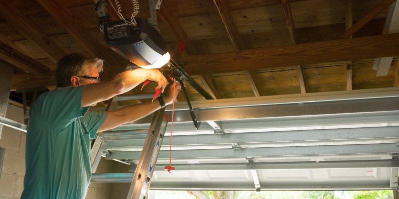 Garage Door Track Repair in Wylie, Texas